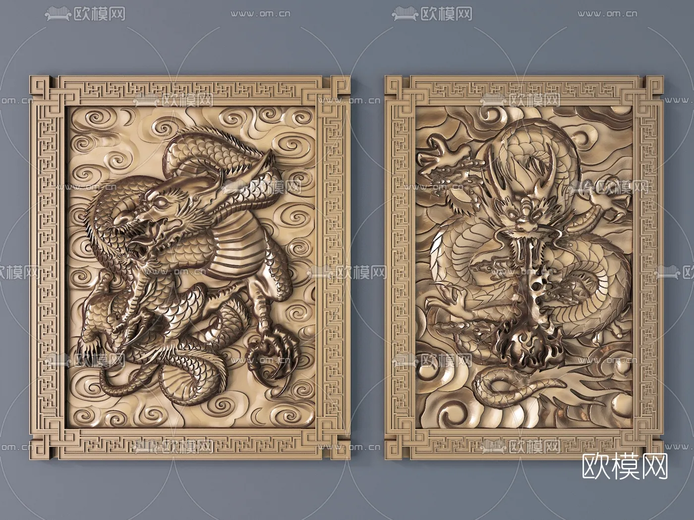 RELIEF - VRAY / CORONA - 3D MODEL - 2763