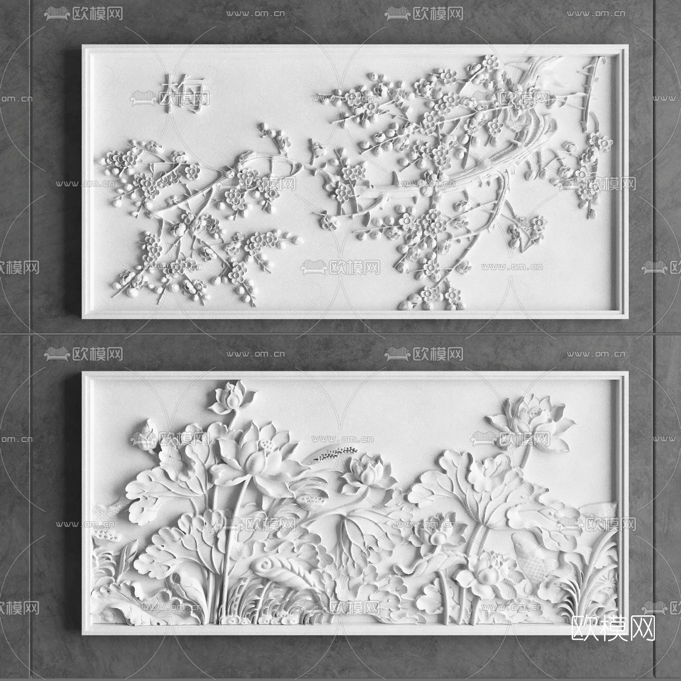 RELIEF - VRAY / CORONA - 3D MODEL - 2764