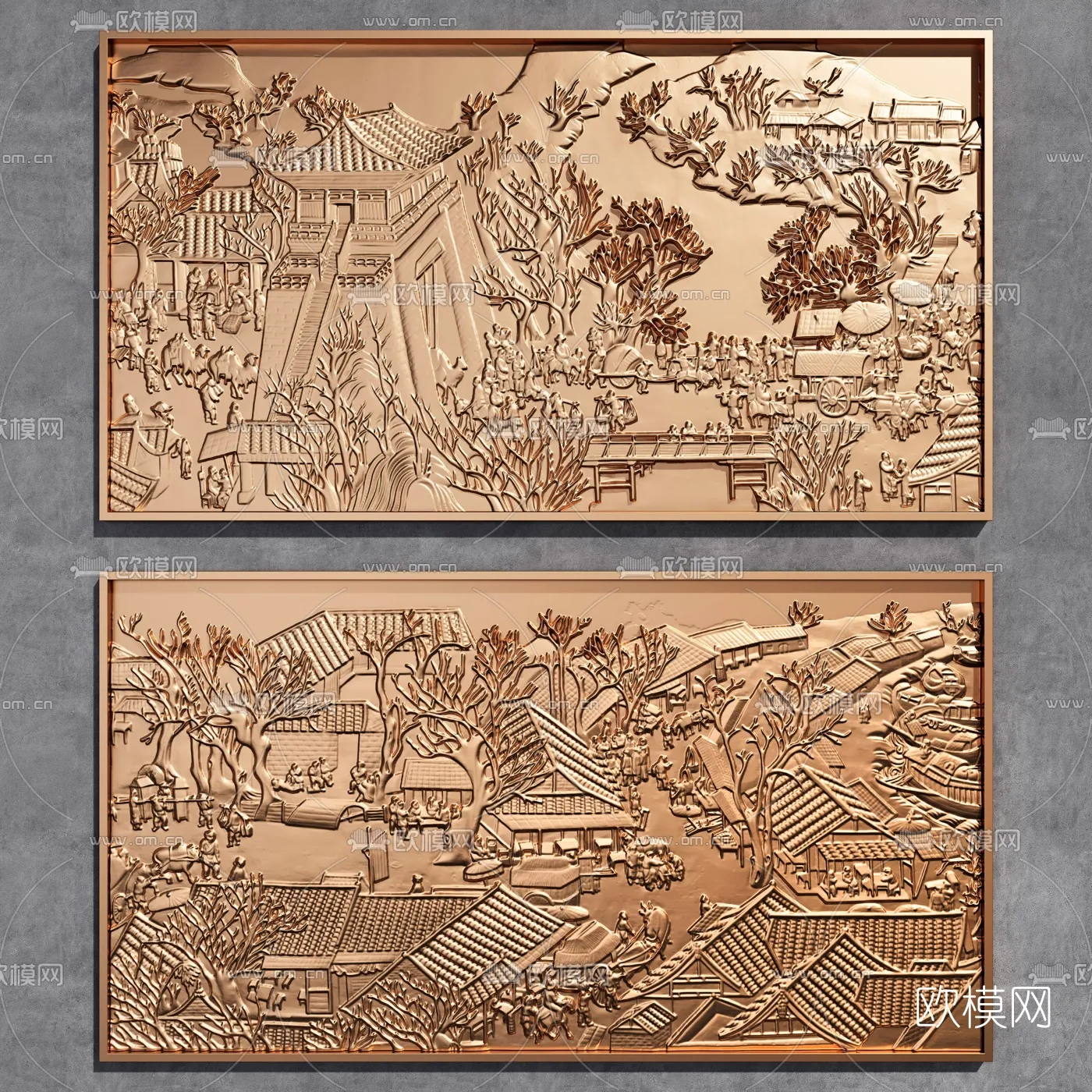 RELIEF - VRAY / CORONA - 3D MODEL - 2772