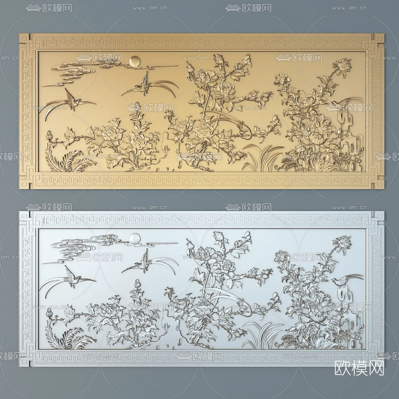 RELIEF - VRAY / CORONA - 3D MODEL - 2773