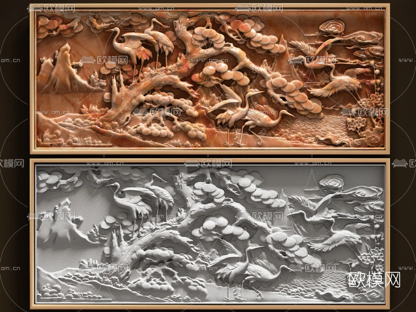 RELIEF - VRAY / CORONA - 3D MODEL - 2775