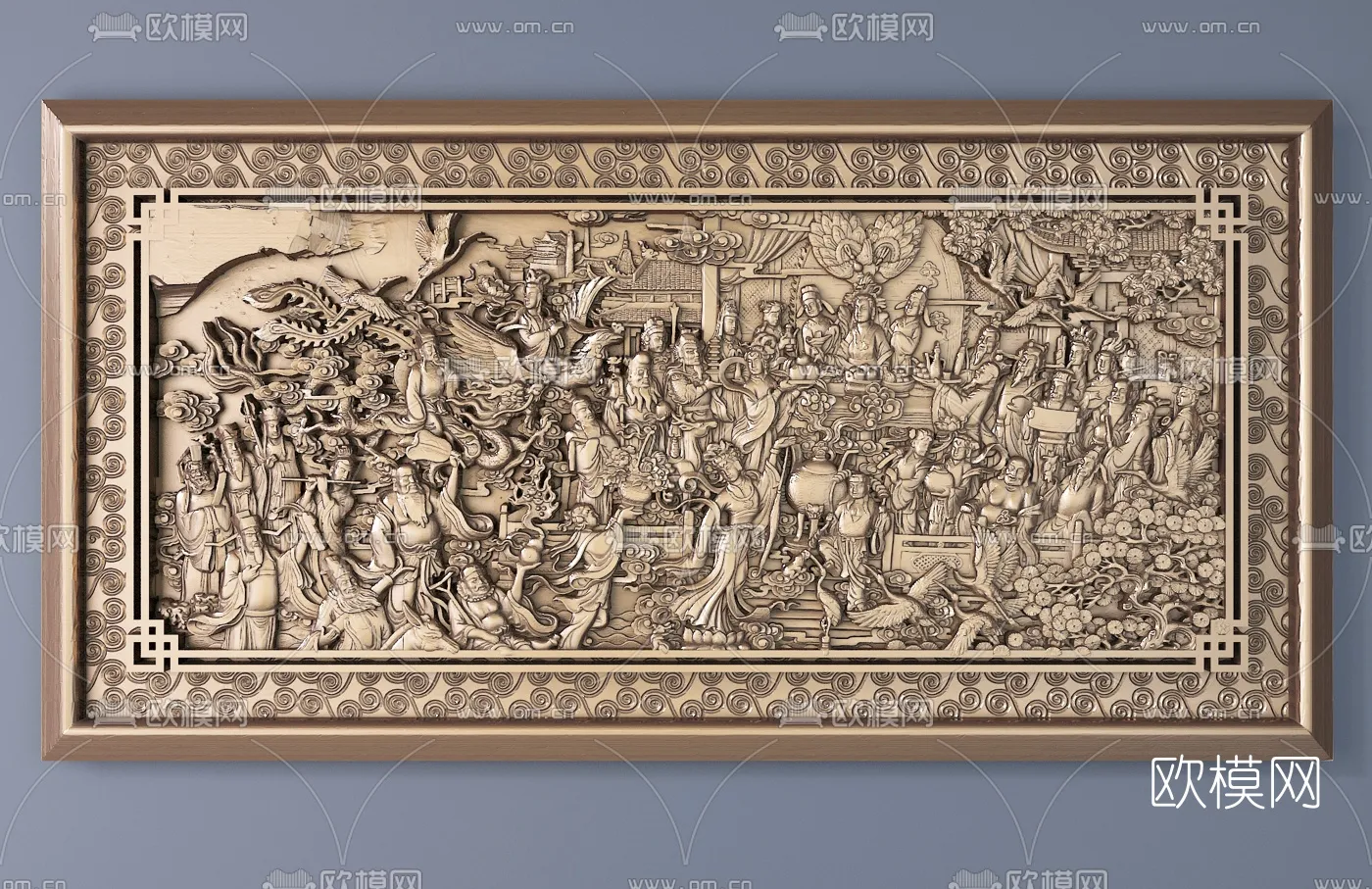 RELIEF - VRAY / CORONA - 3D MODEL - 2778