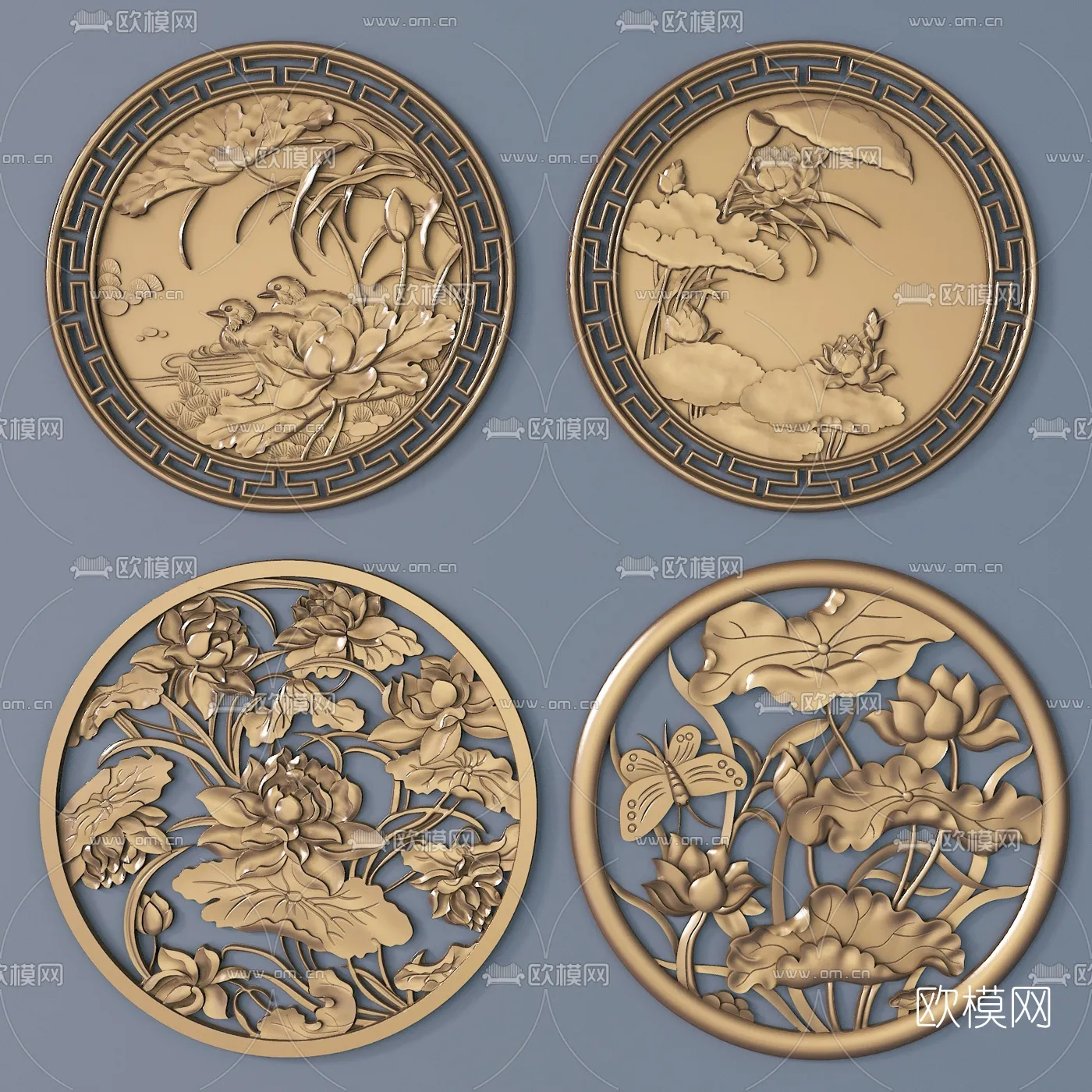 RELIEF - VRAY / CORONA - 3D MODEL - 2781