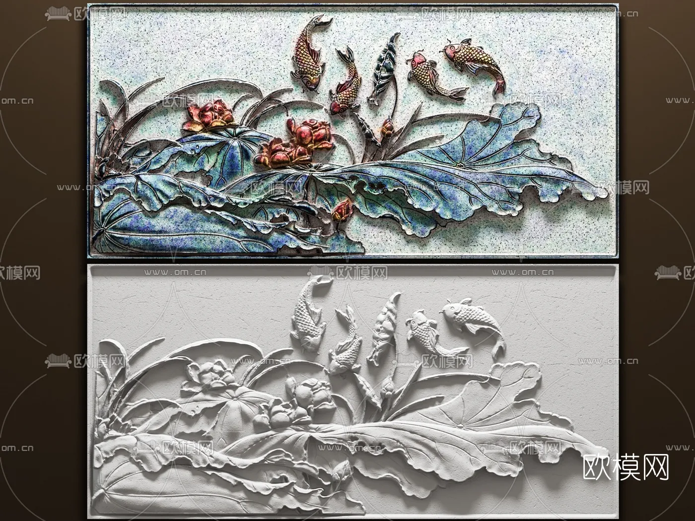 RELIEF - VRAY / CORONA - 3D MODEL - 2784