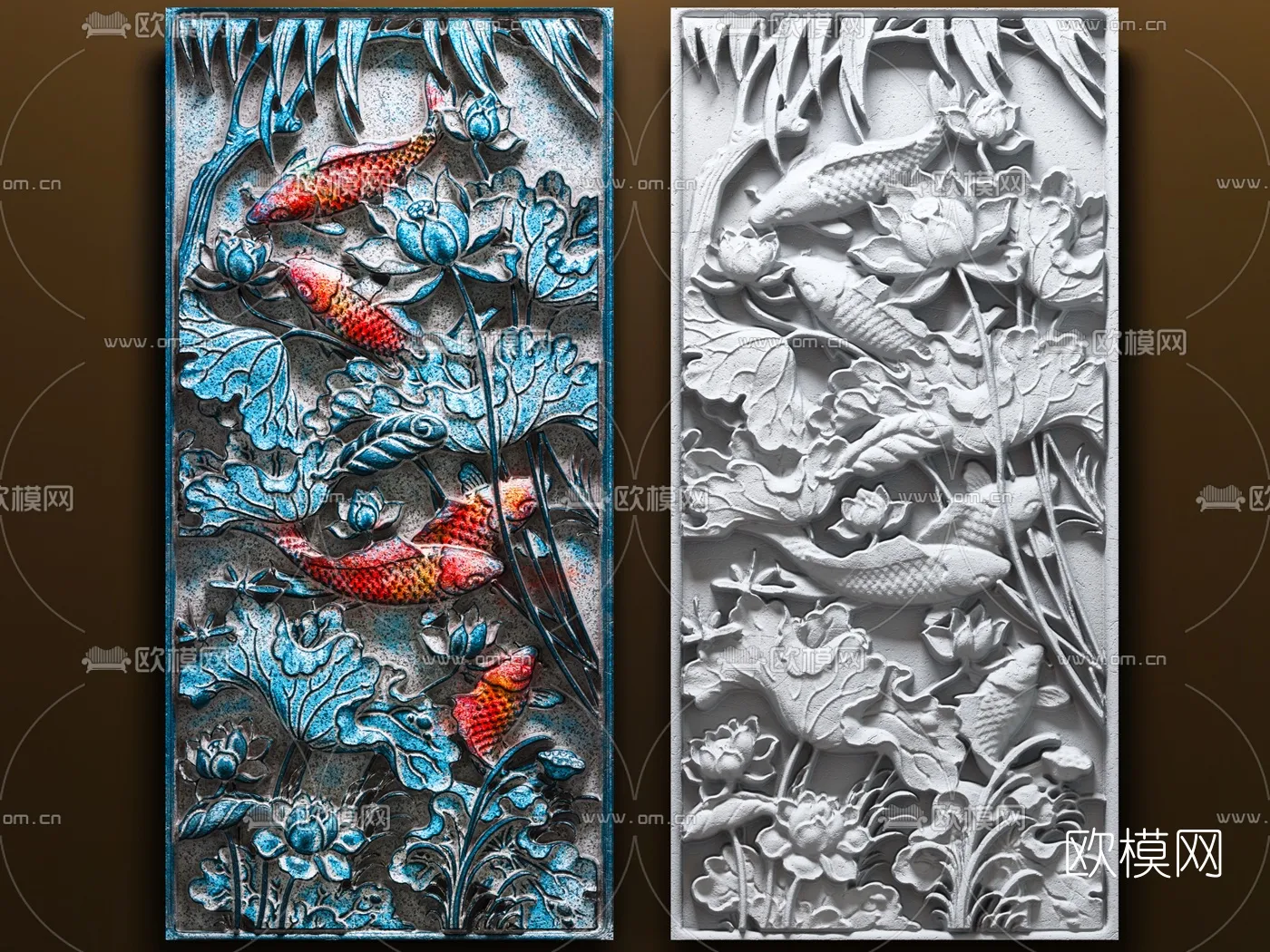 RELIEF - VRAY / CORONA - 3D MODEL - 2785