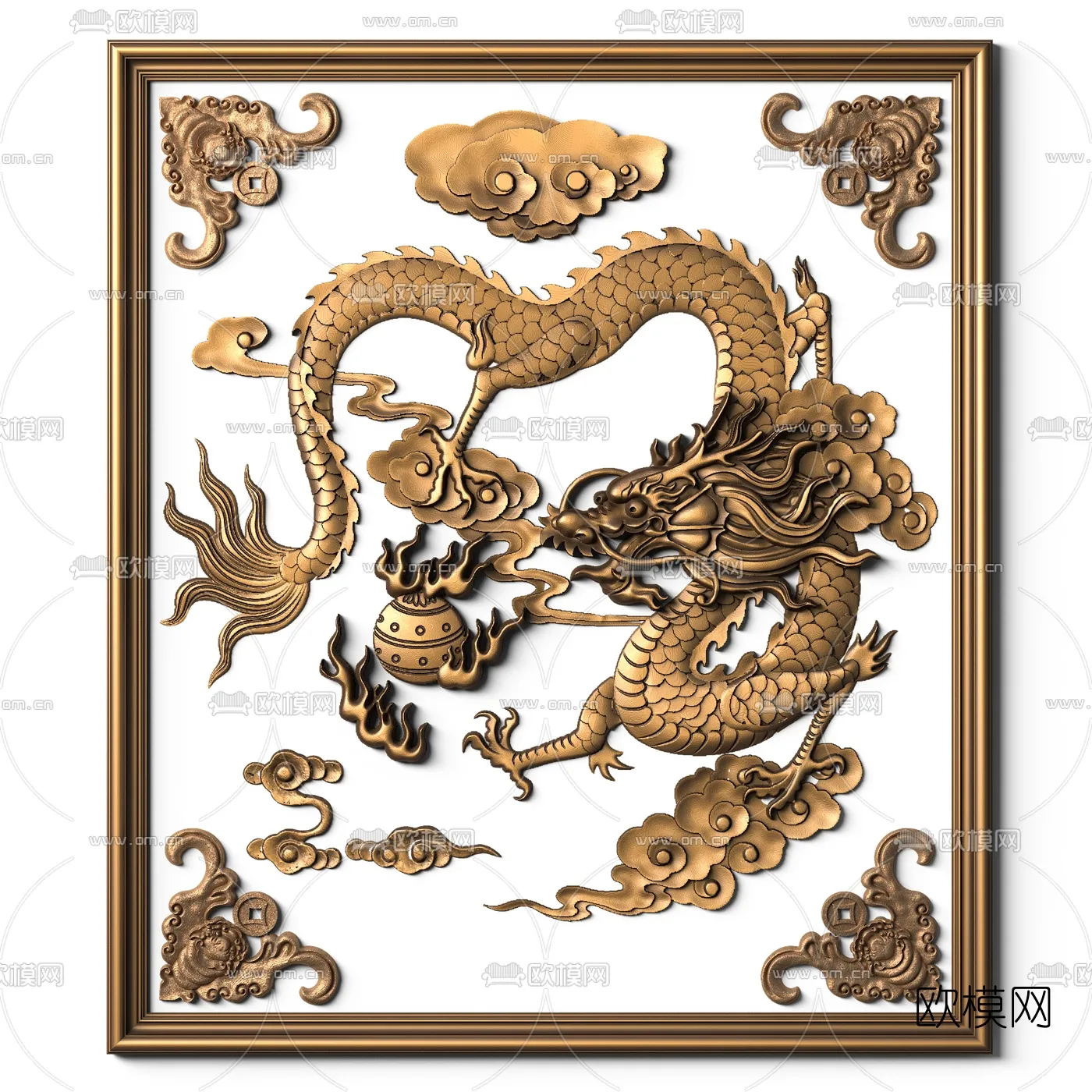 RELIEF - VRAY / CORONA - 3D MODEL - 2789