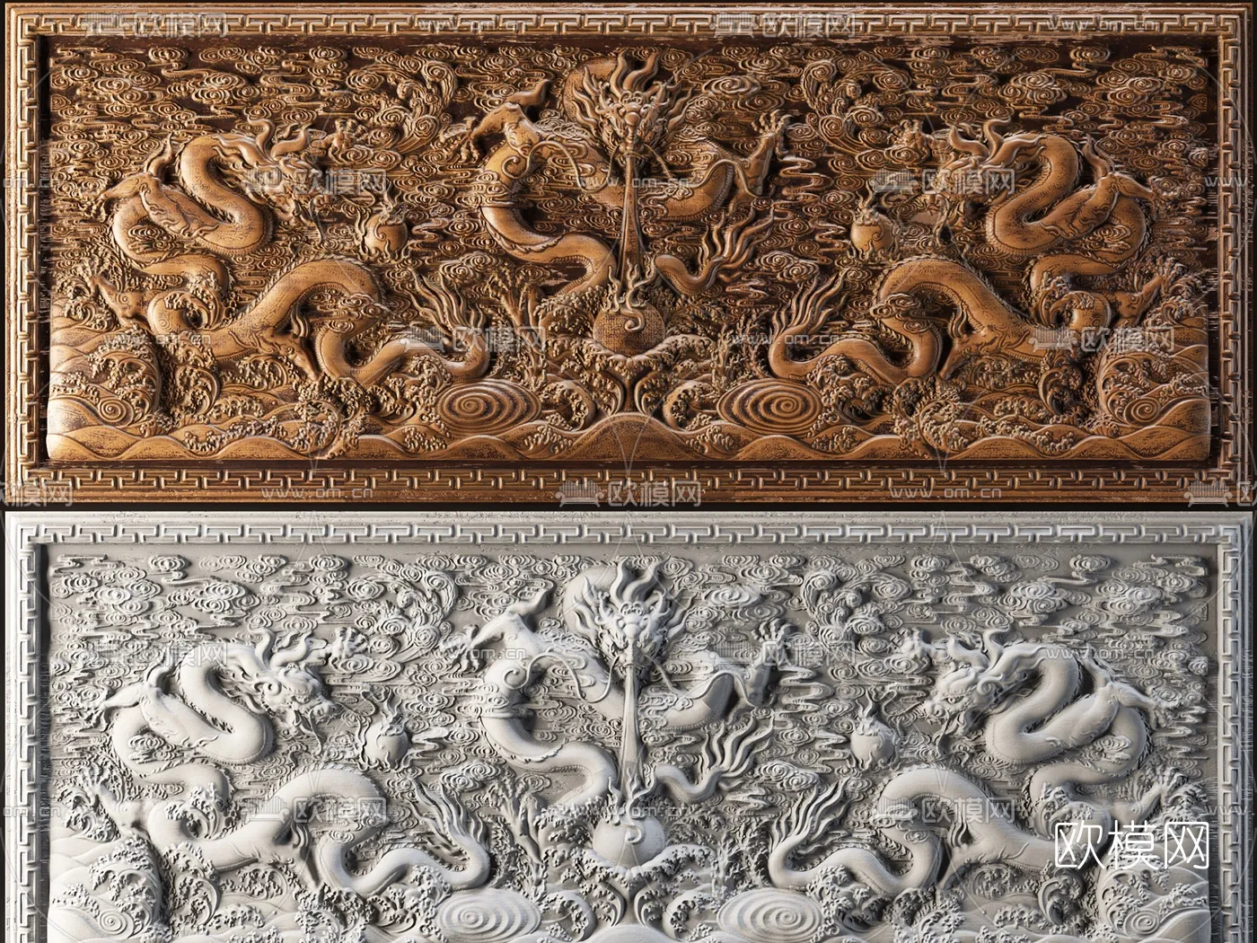 RELIEF - VRAY / CORONA - 3D MODEL - 2792