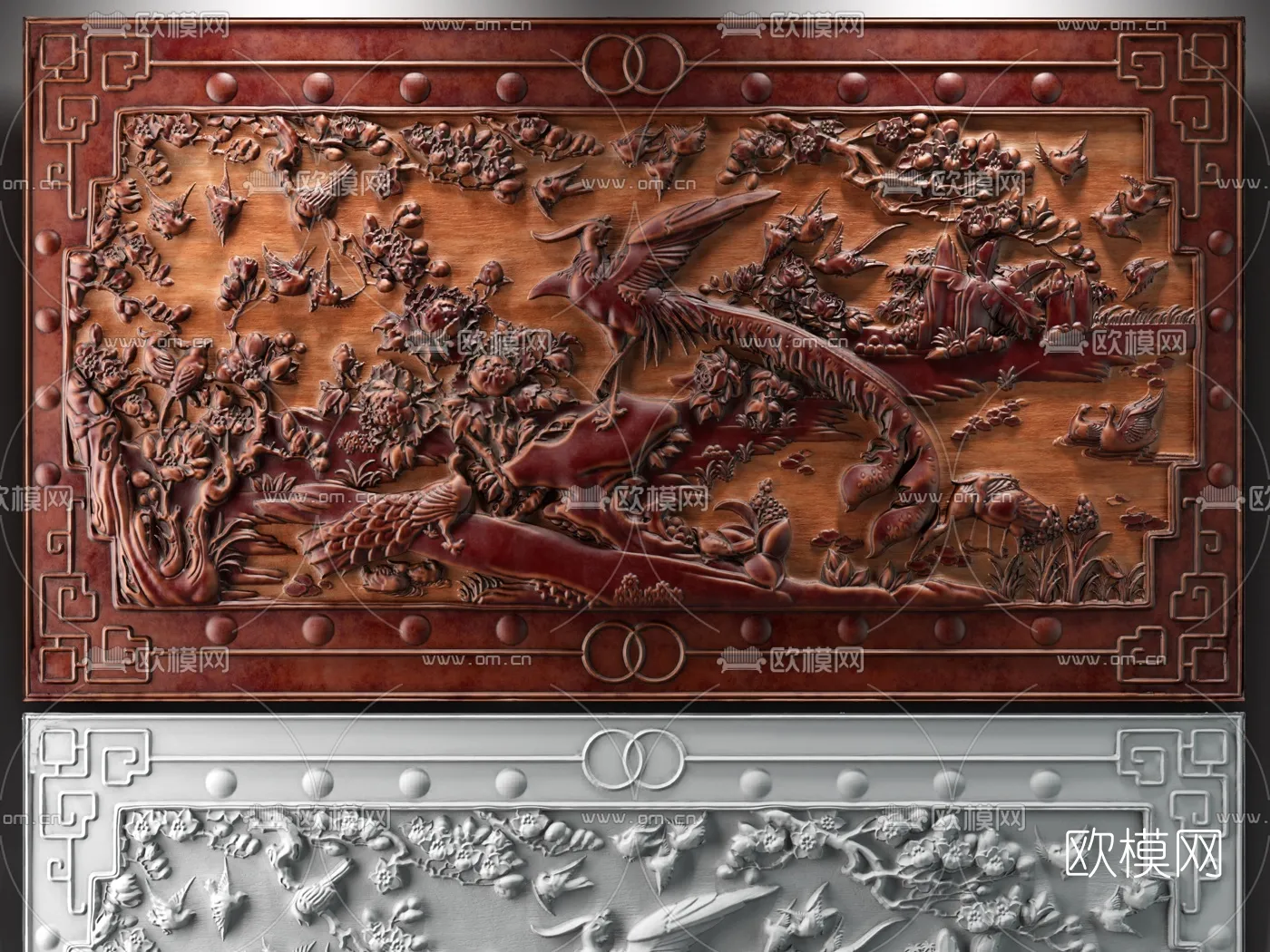 RELIEF - VRAY / CORONA - 3D MODEL - 2795