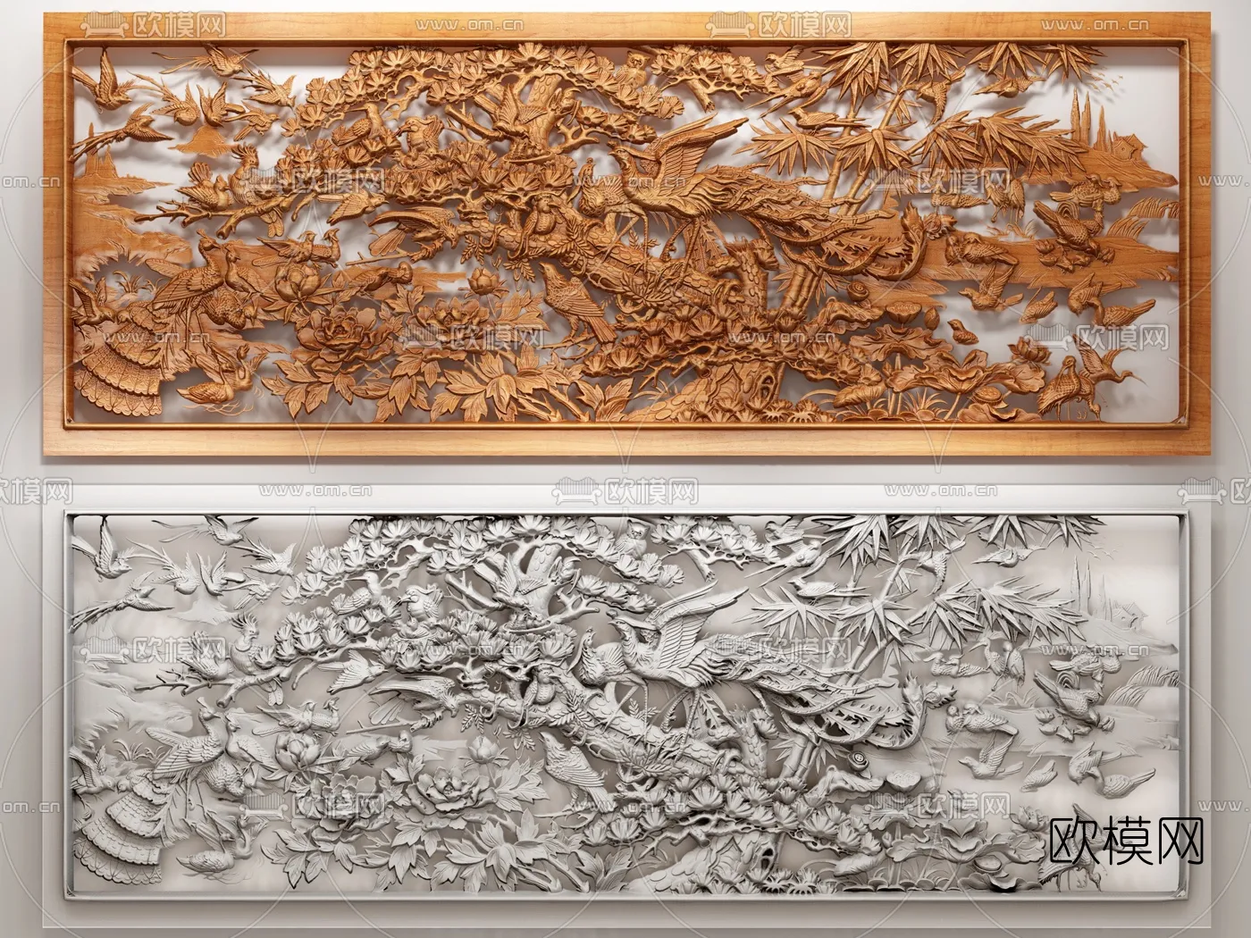 RELIEF - VRAY / CORONA - 3D MODEL - 2802