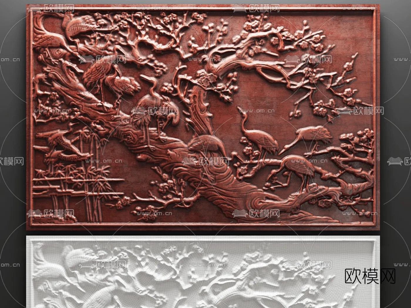 RELIEF - VRAY / CORONA - 3D MODEL - 2805