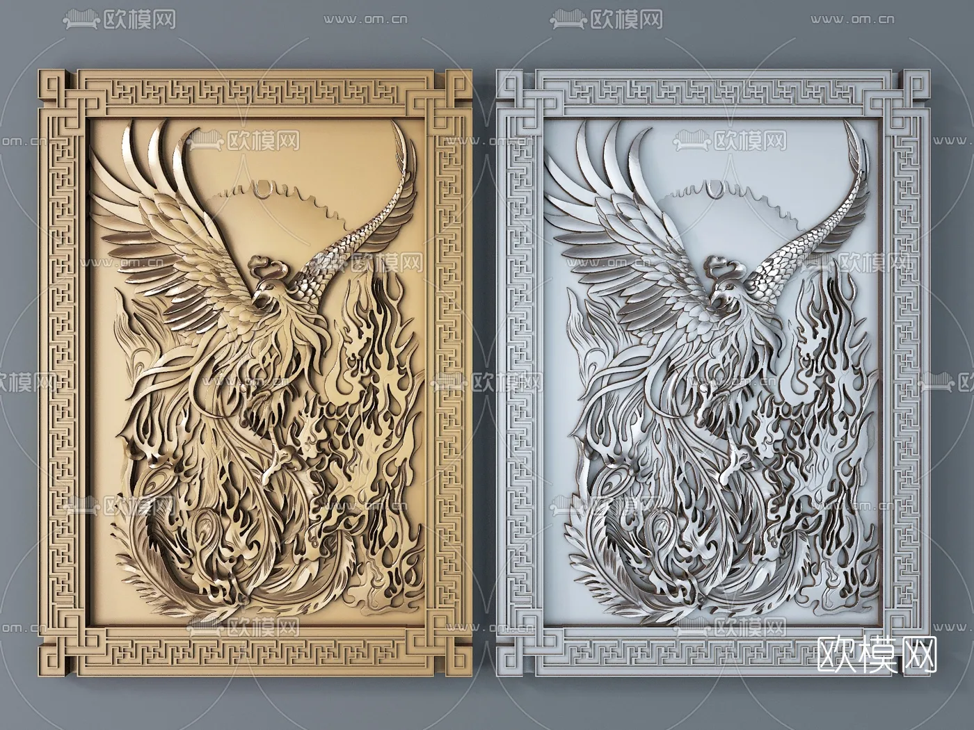 RELIEF - VRAY / CORONA - 3D MODEL - 2817