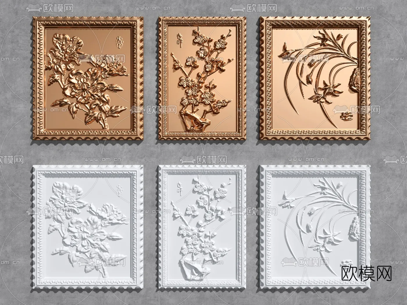 RELIEF - VRAY / CORONA - 3D MODEL - 2818