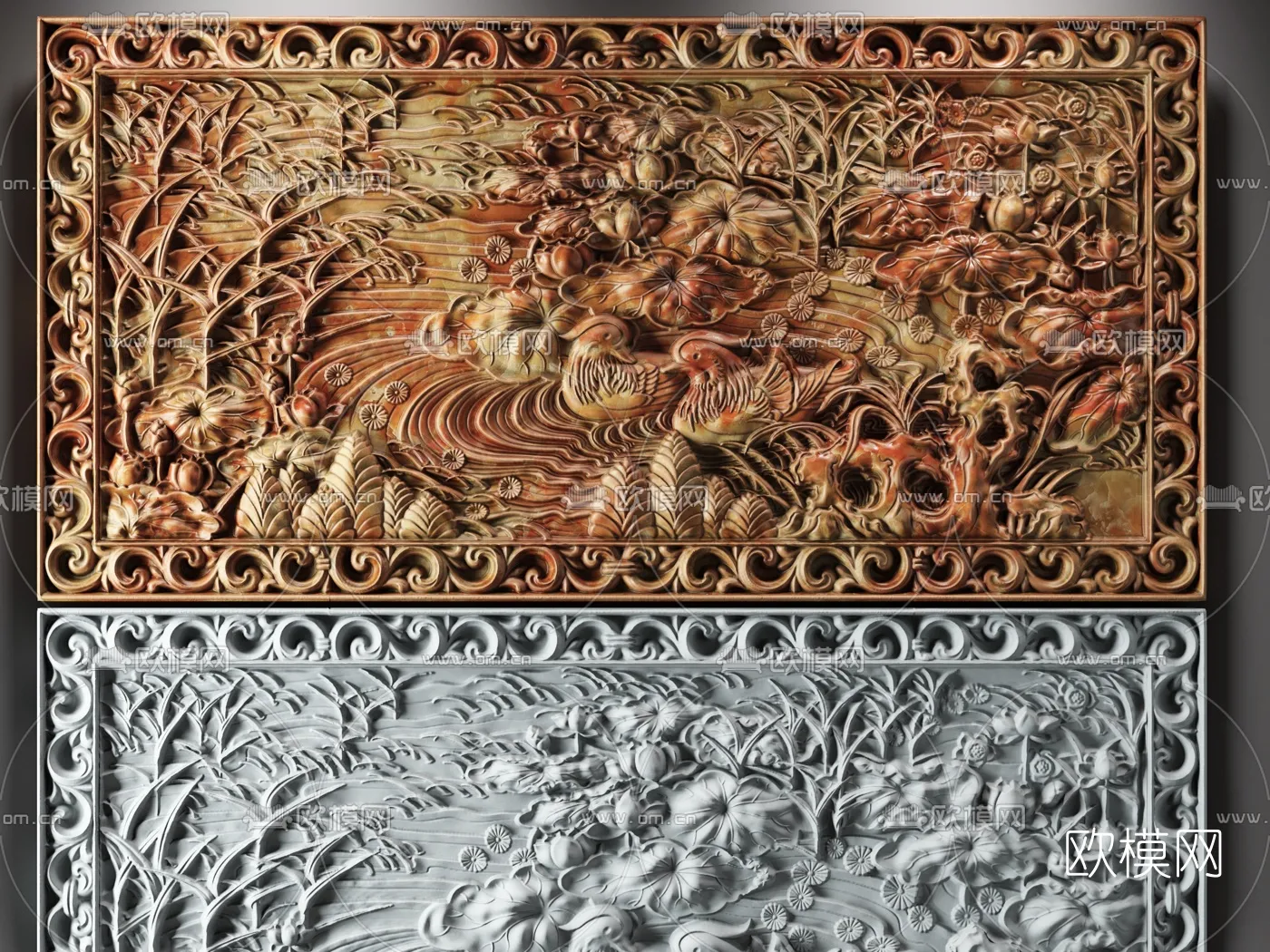 RELIEF - VRAY / CORONA - 3D MODEL - 2822