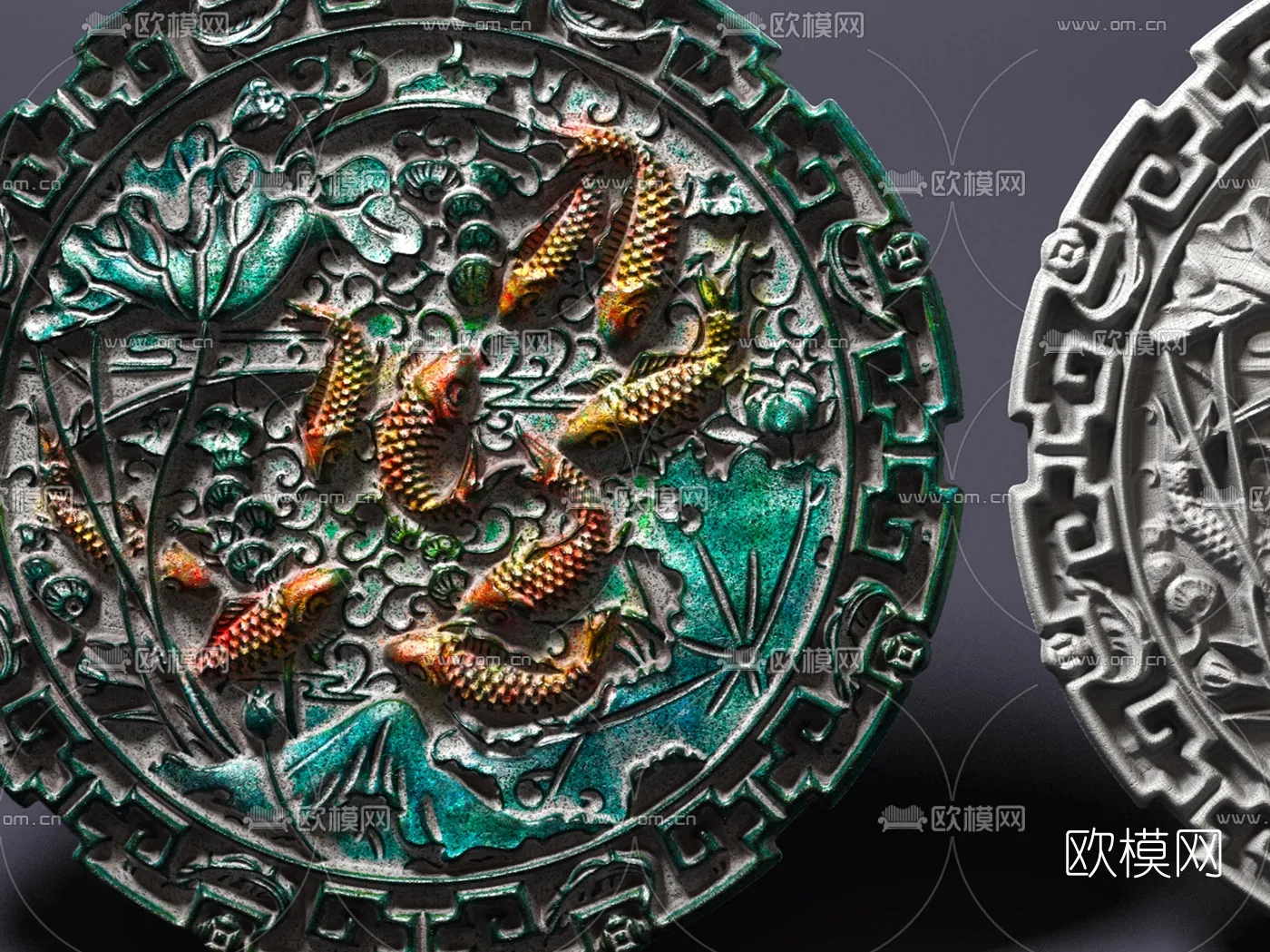 RELIEF - VRAY / CORONA - 3D MODEL - 2823