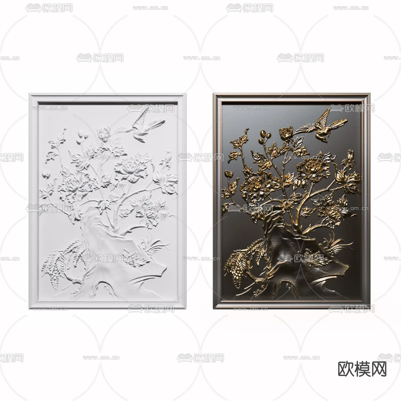 RELIEF - VRAY / CORONA - 3D MODEL - 2832