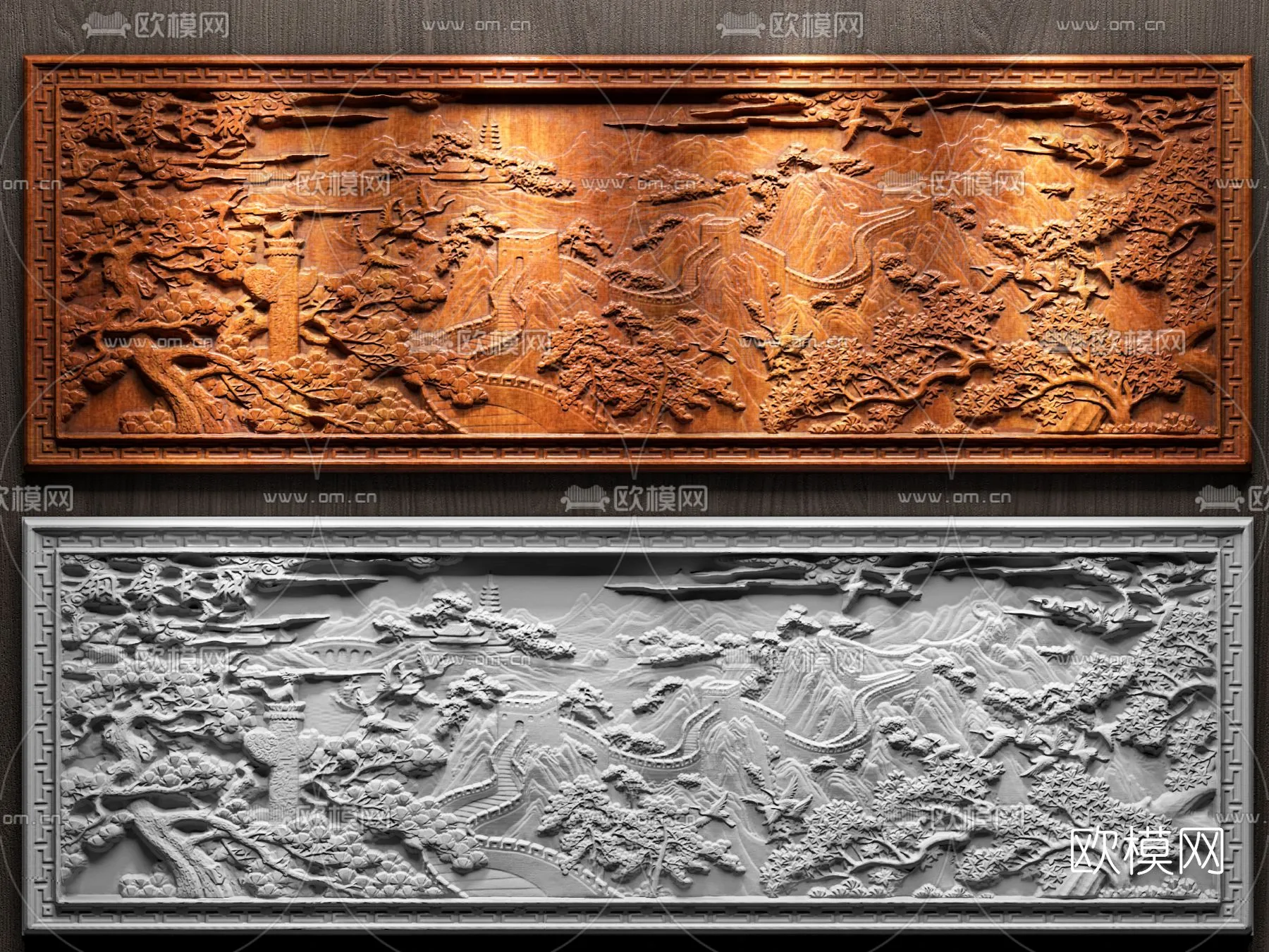 RELIEF - VRAY / CORONA - 3D MODEL - 2837