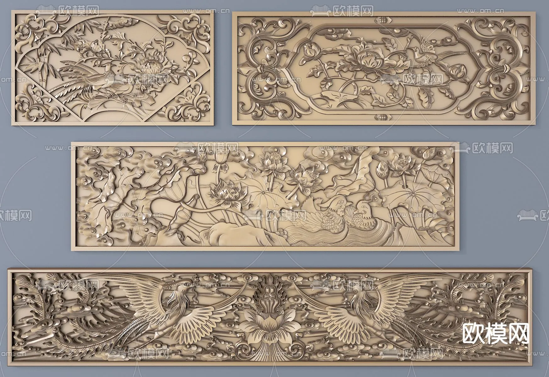 RELIEF - VRAY / CORONA - 3D MODEL - 2848