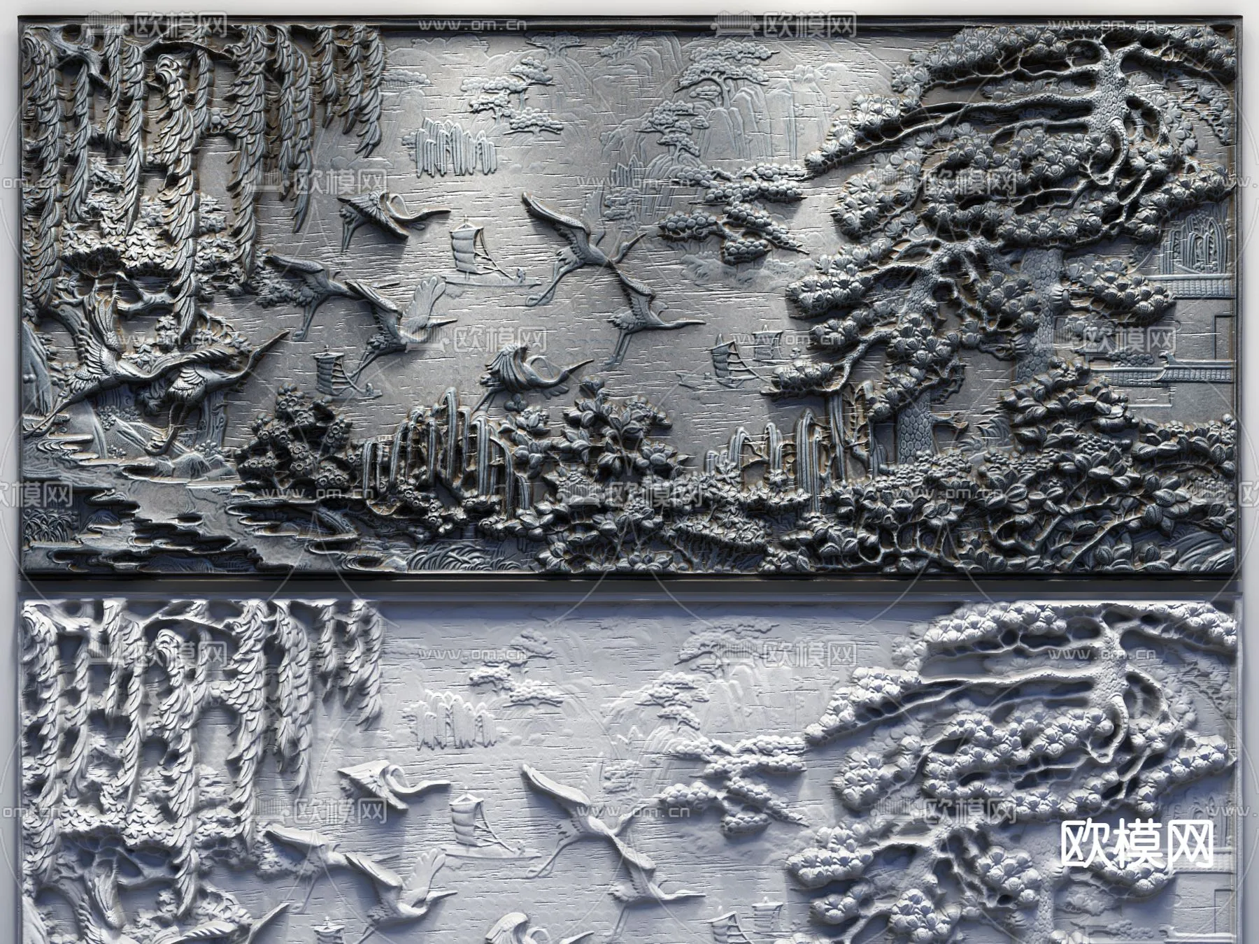 RELIEF - VRAY / CORONA - 3D MODEL - 2852