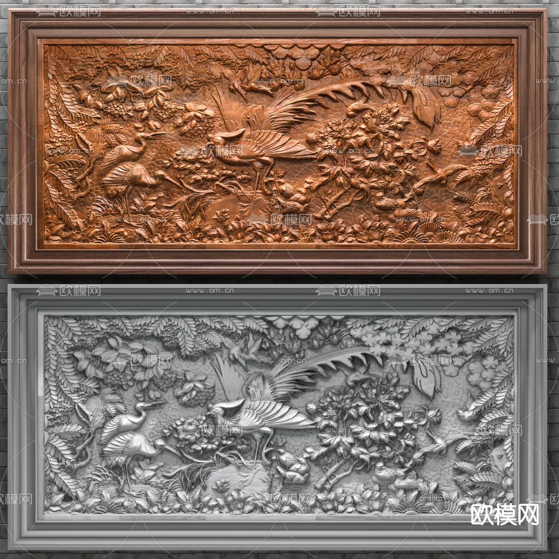 RELIEF - VRAY / CORONA - 3D MODEL - 2856