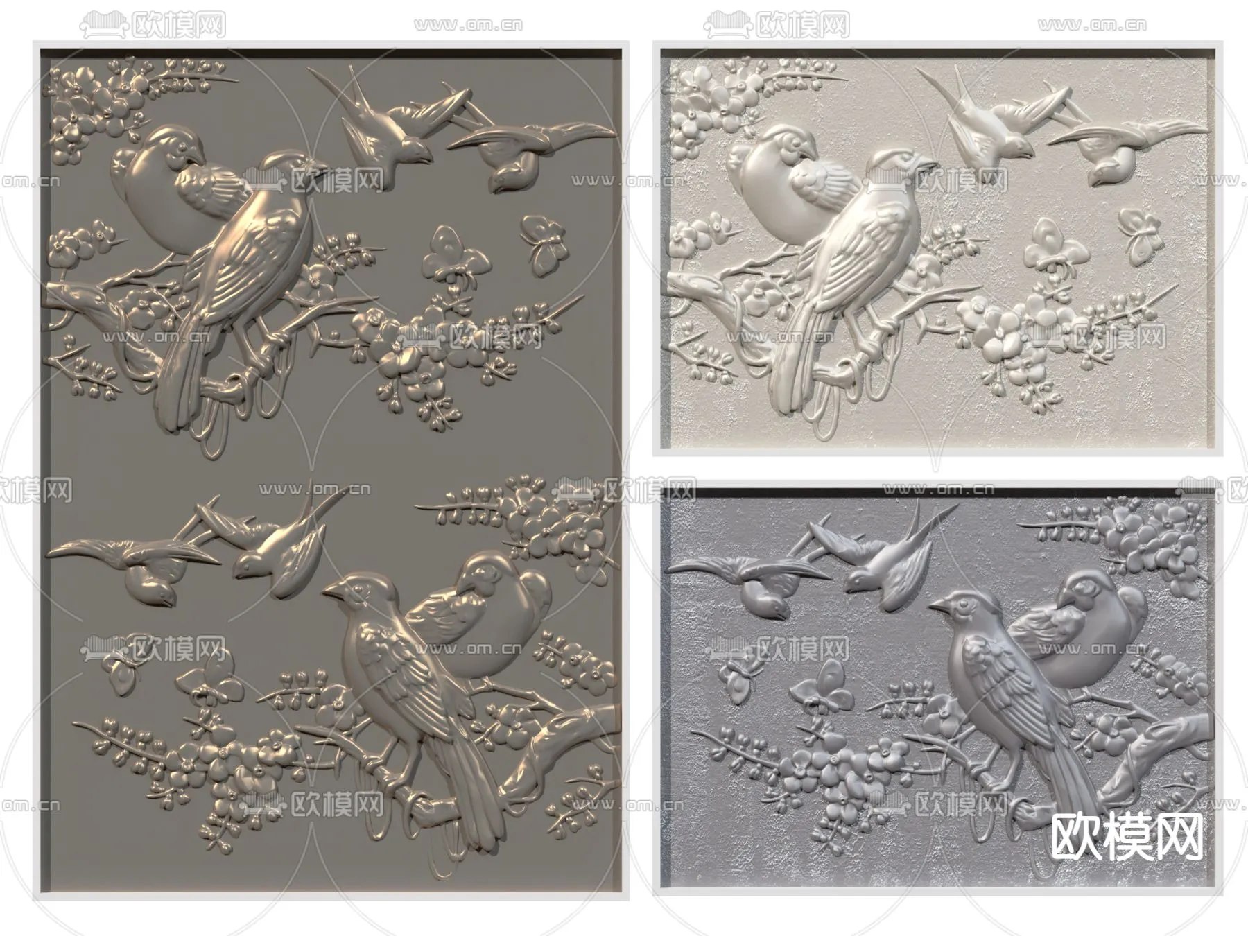 RELIEF - VRAY / CORONA - 3D MODEL - 2875