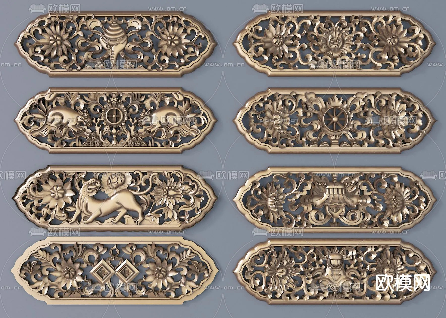 RELIEF - VRAY / CORONA - 3D MODEL - 2885