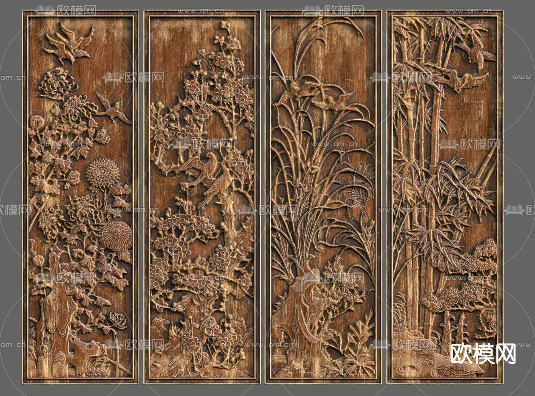 RELIEF - VRAY / CORONA - 3D MODEL - 2901