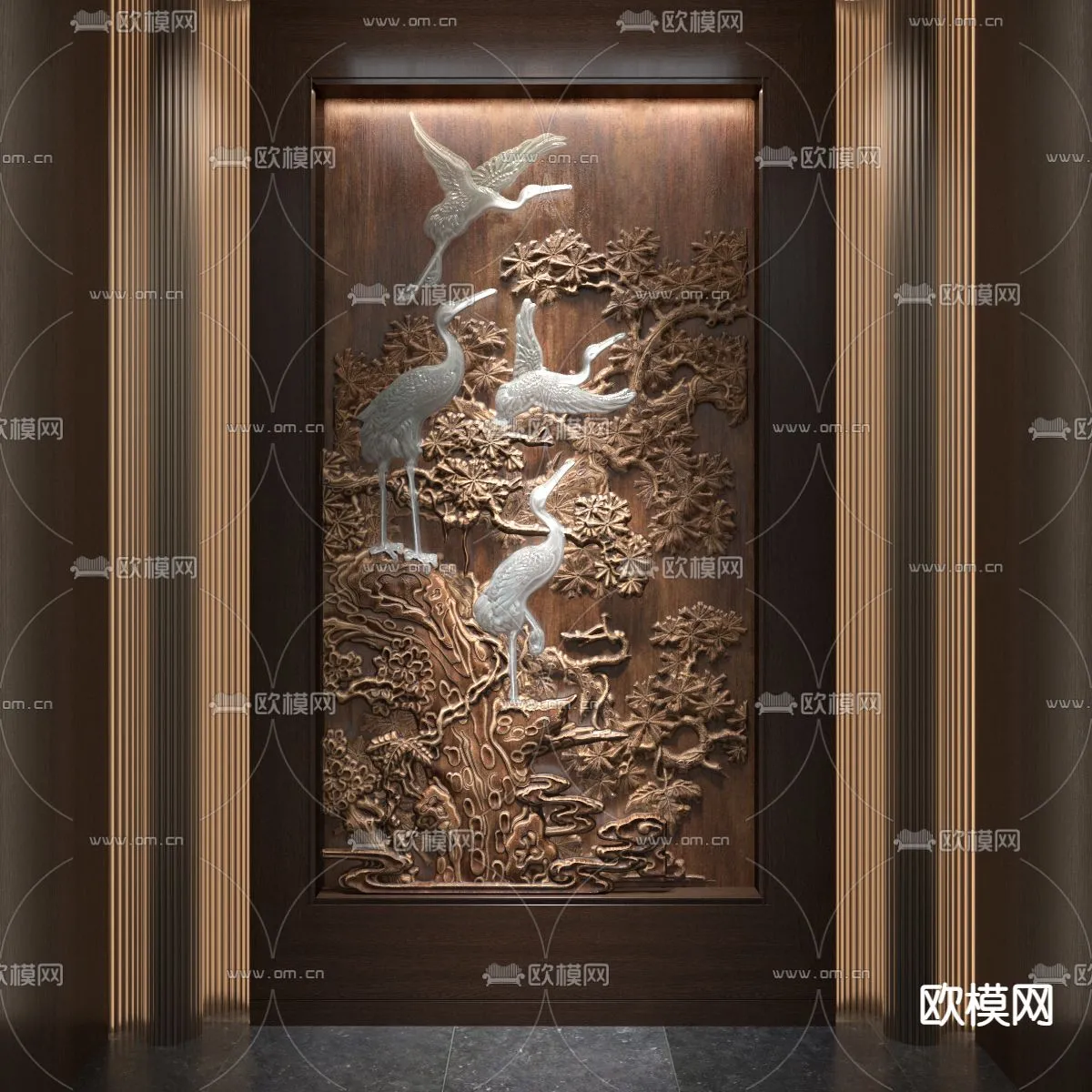 RELIEF - VRAY / CORONA - 3D MODEL - 2907