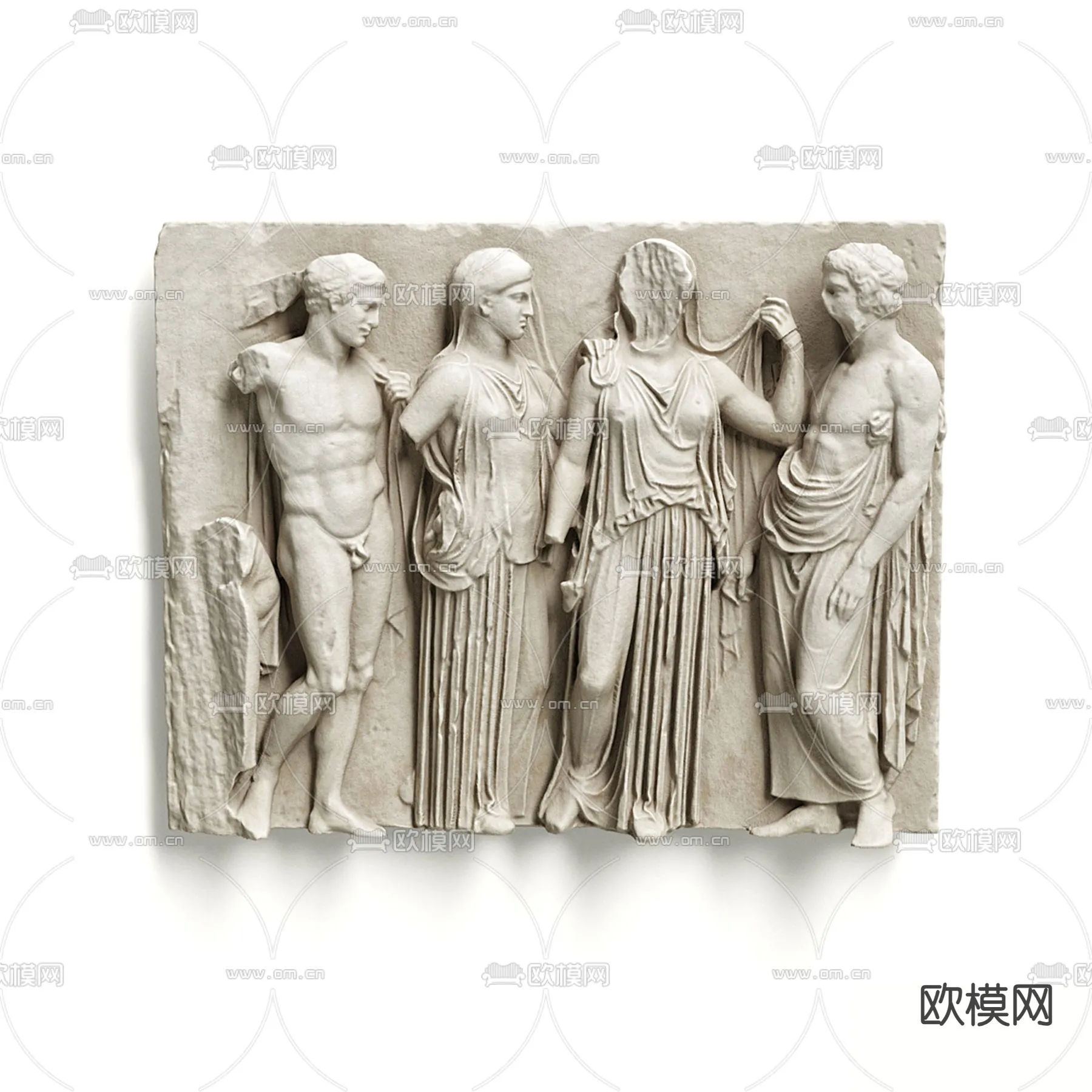 RELIEF - VRAY / CORONA - 3D MODEL - 2914