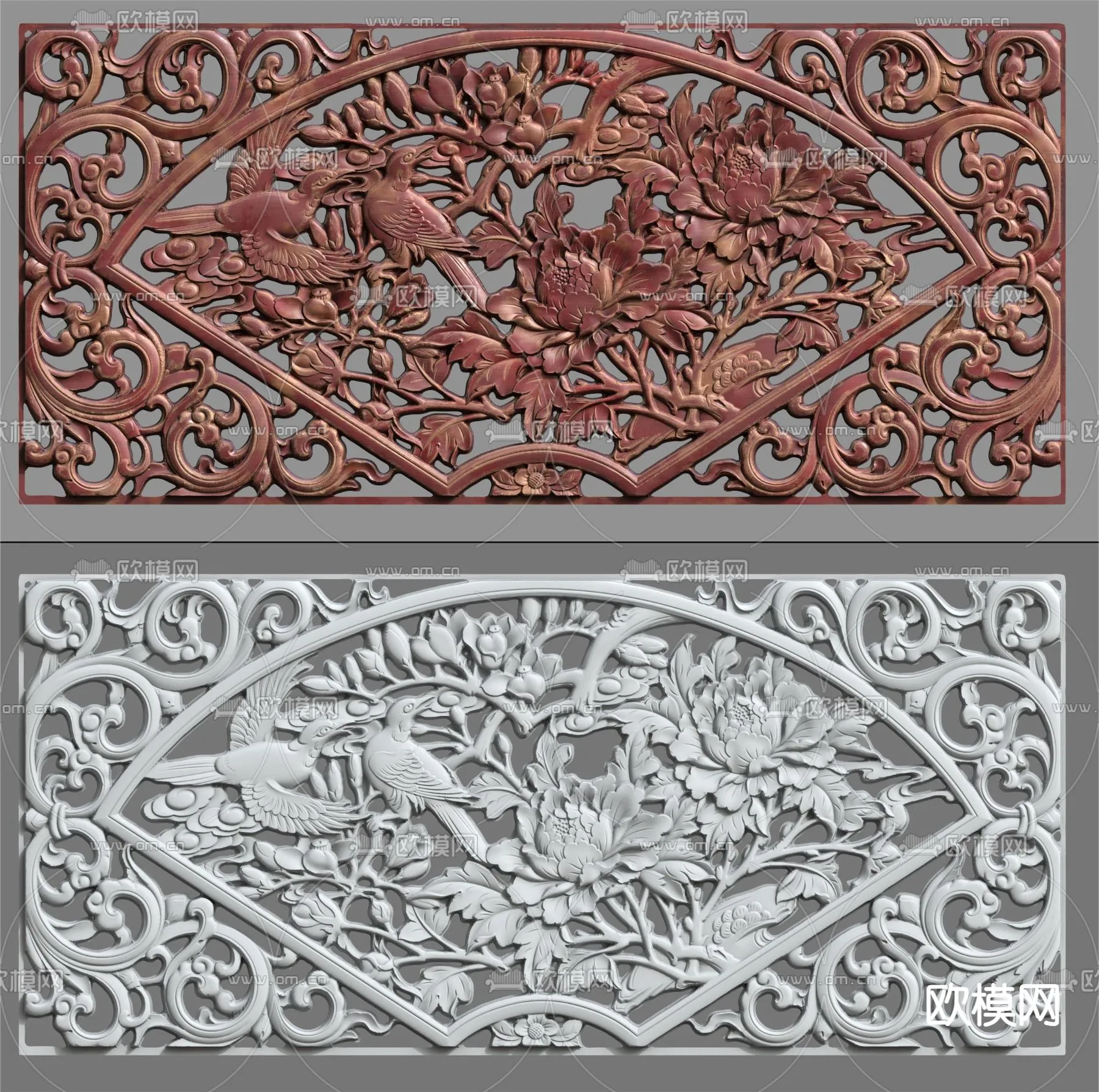 RELIEF - VRAY / CORONA - 3D MODEL - 2919