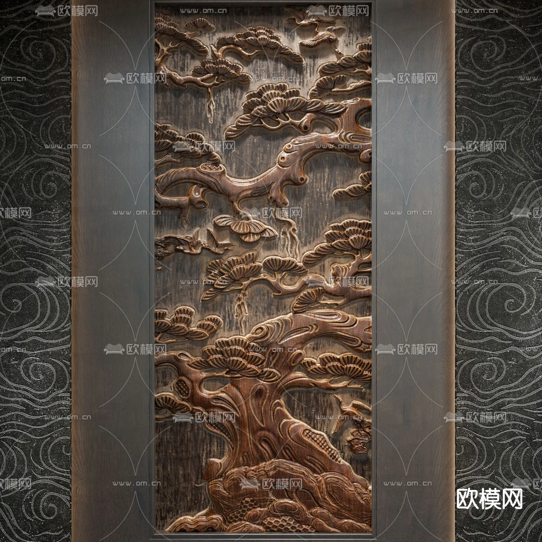 RELIEF - VRAY / CORONA - 3D MODEL - 2921