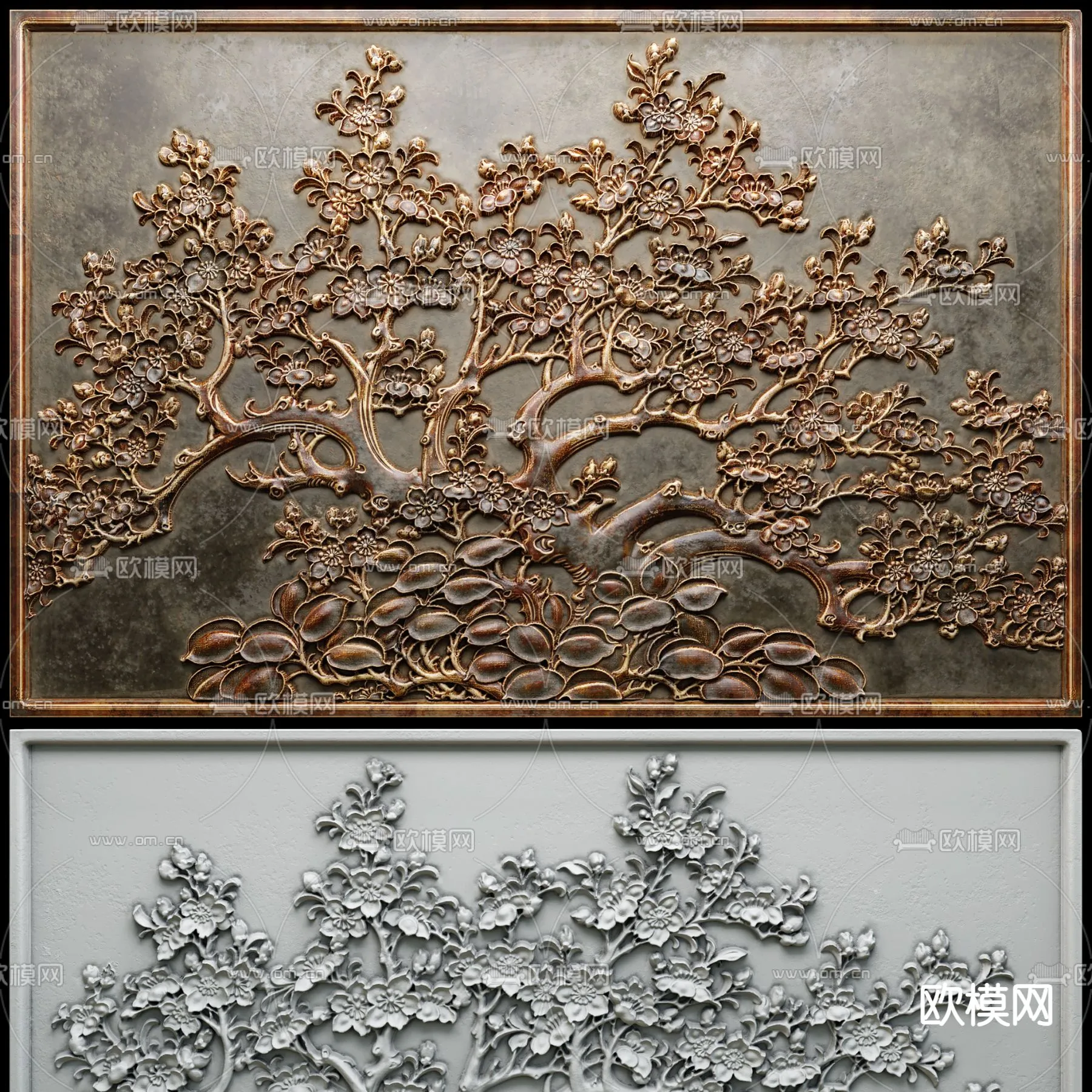 RELIEF - VRAY / CORONA - 3D MODEL - 2928