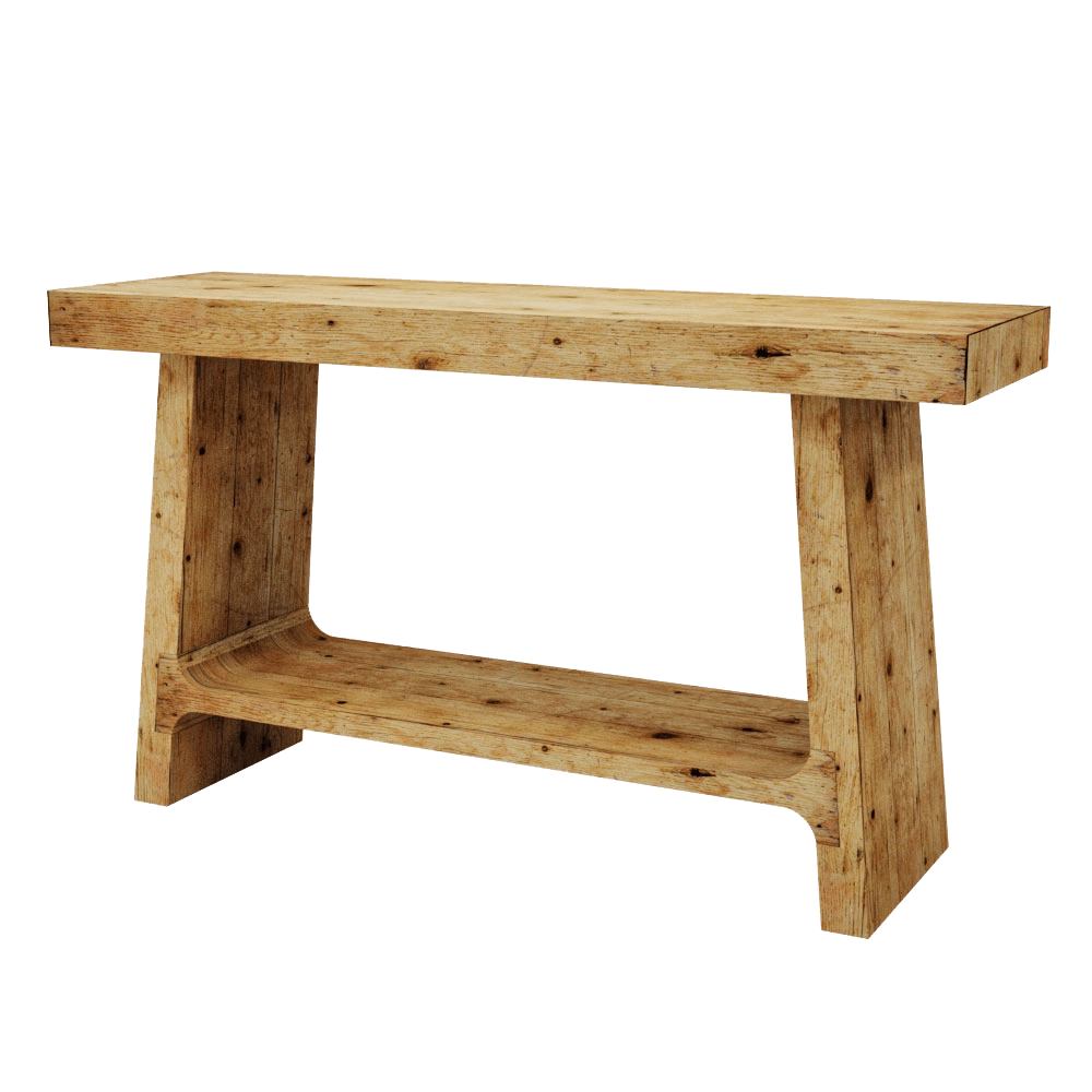 Reloft - Rustic -120WTH weathered oak 3D Model