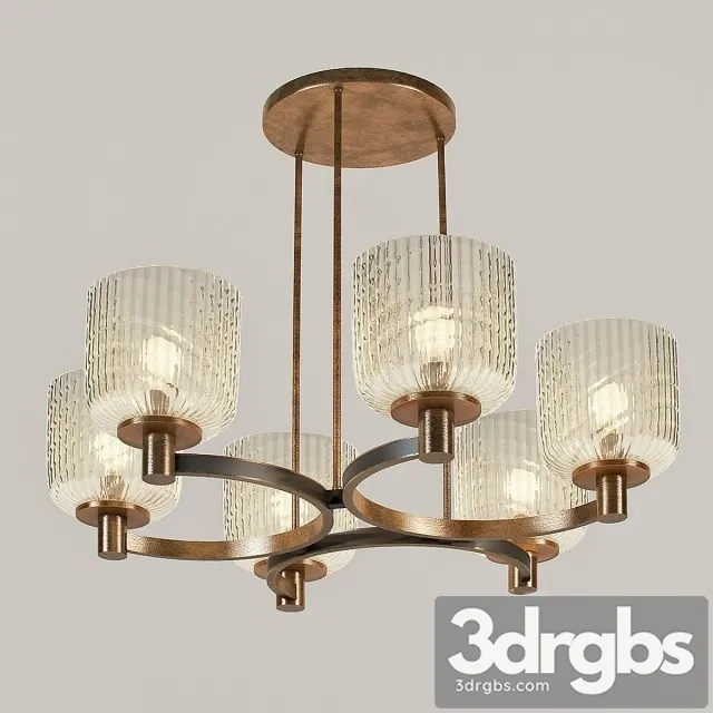 Remains Murano Glass Chandelier 3D Model Free