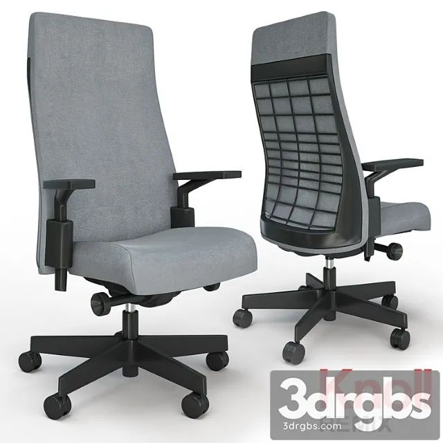 Remix high back office chair 2 3D Model Free