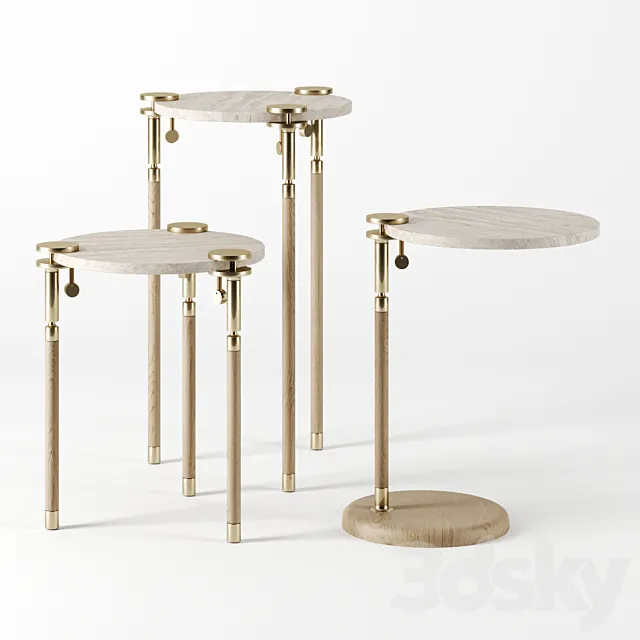 Remnants Series Tables Set 1 3DModel