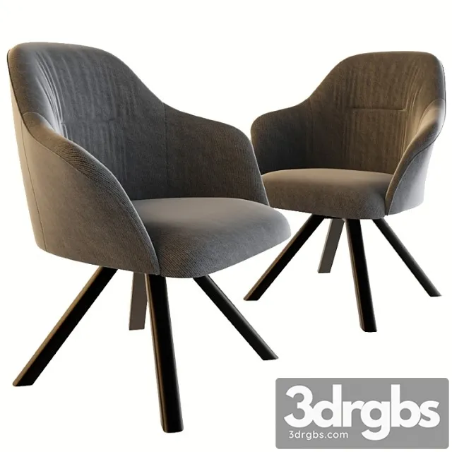 Remus s dining chair 2 3D Model Free