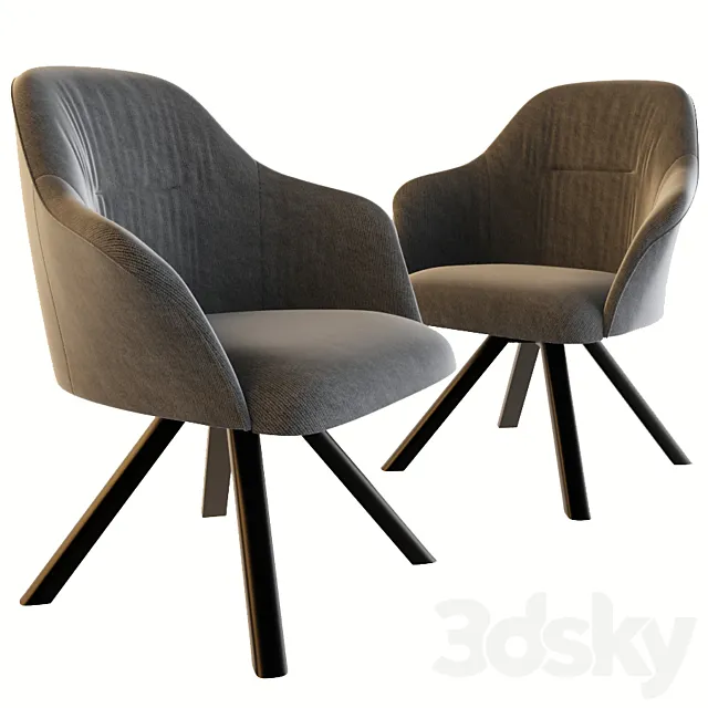 Remus S Dining Chair 3D Model