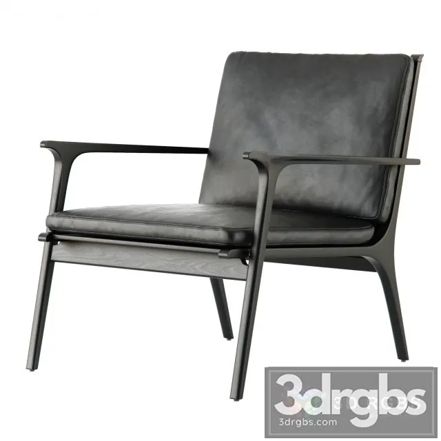 Ren Lounge Chair Large 3D Model Free