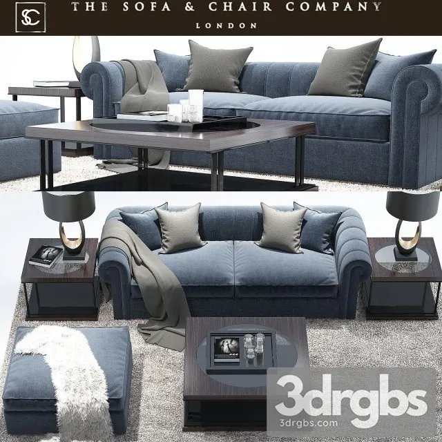 Renato Sofa 01 3D Model Free