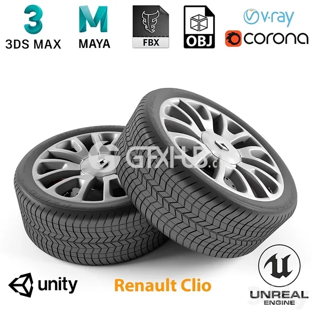 Renault_Clio_Wheel - 3546