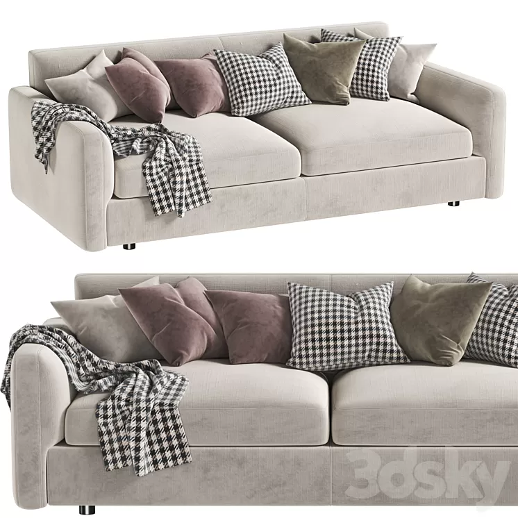 Rendez vous bed 3D Model Free