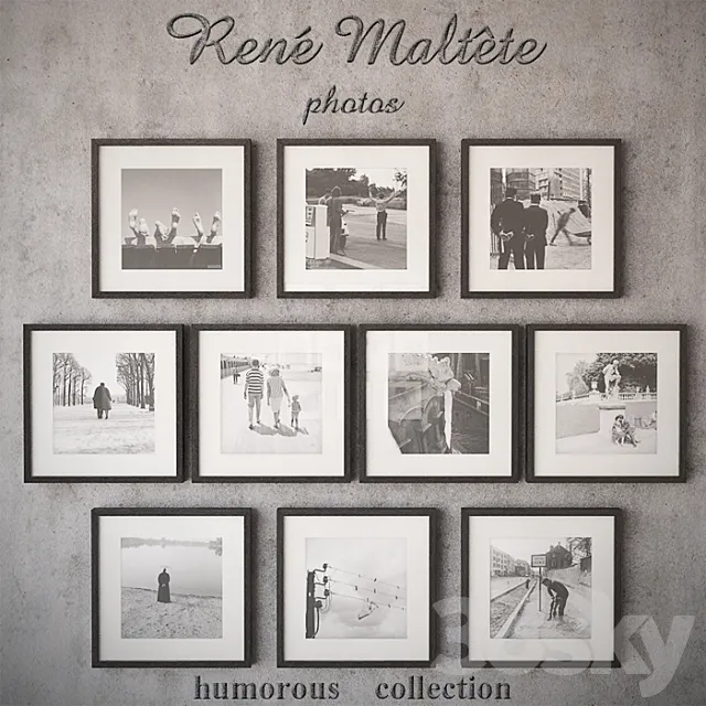 rene maltete humour 3DModel