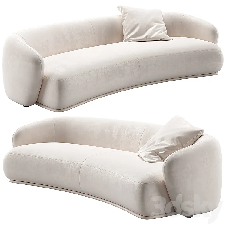 Rene Sofa / Meridiani 3D Model Free