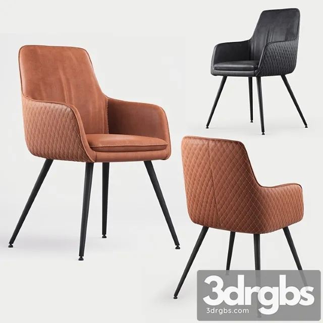 Renn occasional chair 2 3D Model Free