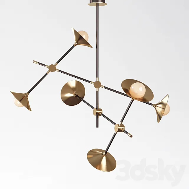 REPLICA BULLARUM CHANDELIER 3D Model