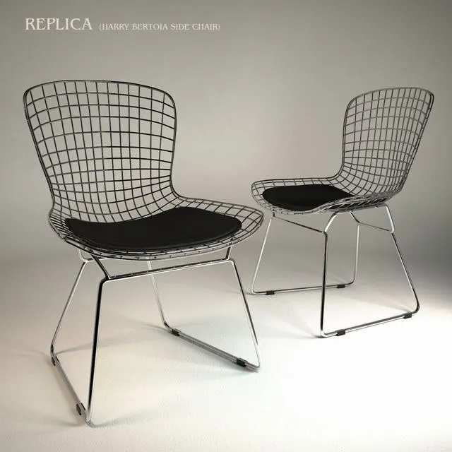 Replica Harry Bertoia 3D Model