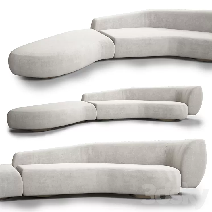 REPOSE SOFA STUDIOTWENTYSEVEN 3D Model