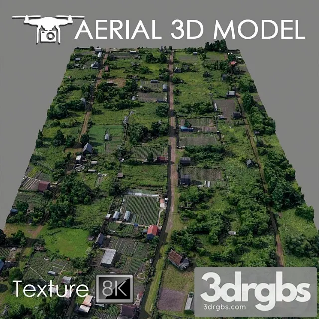 Residential area 51 3D Model Download