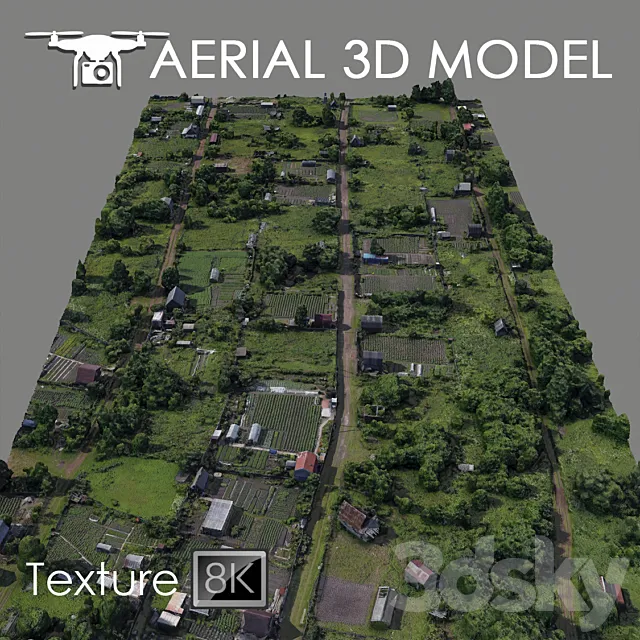 Residential area 51 3DModel