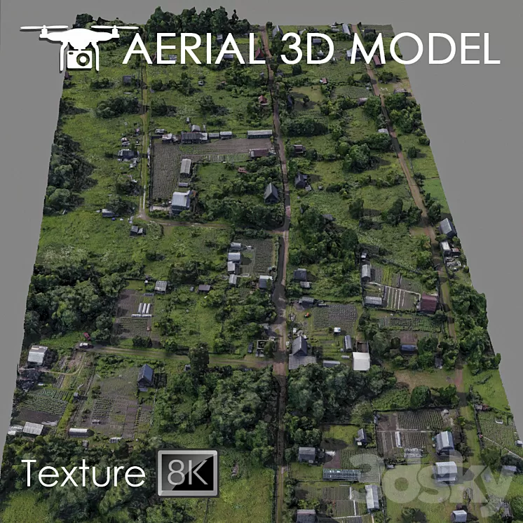 Residential area 52 3D Model